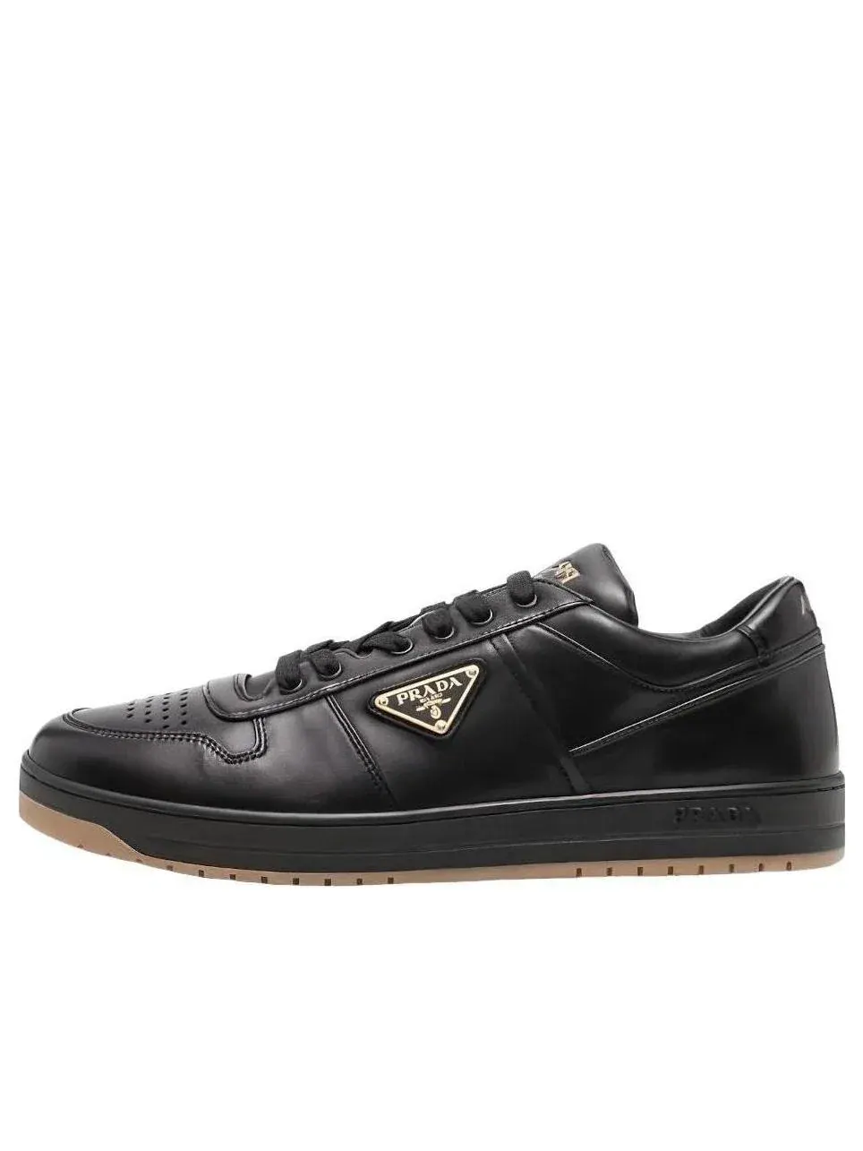 Кроссовки PRADA SS26 Downtown из кожи наппа