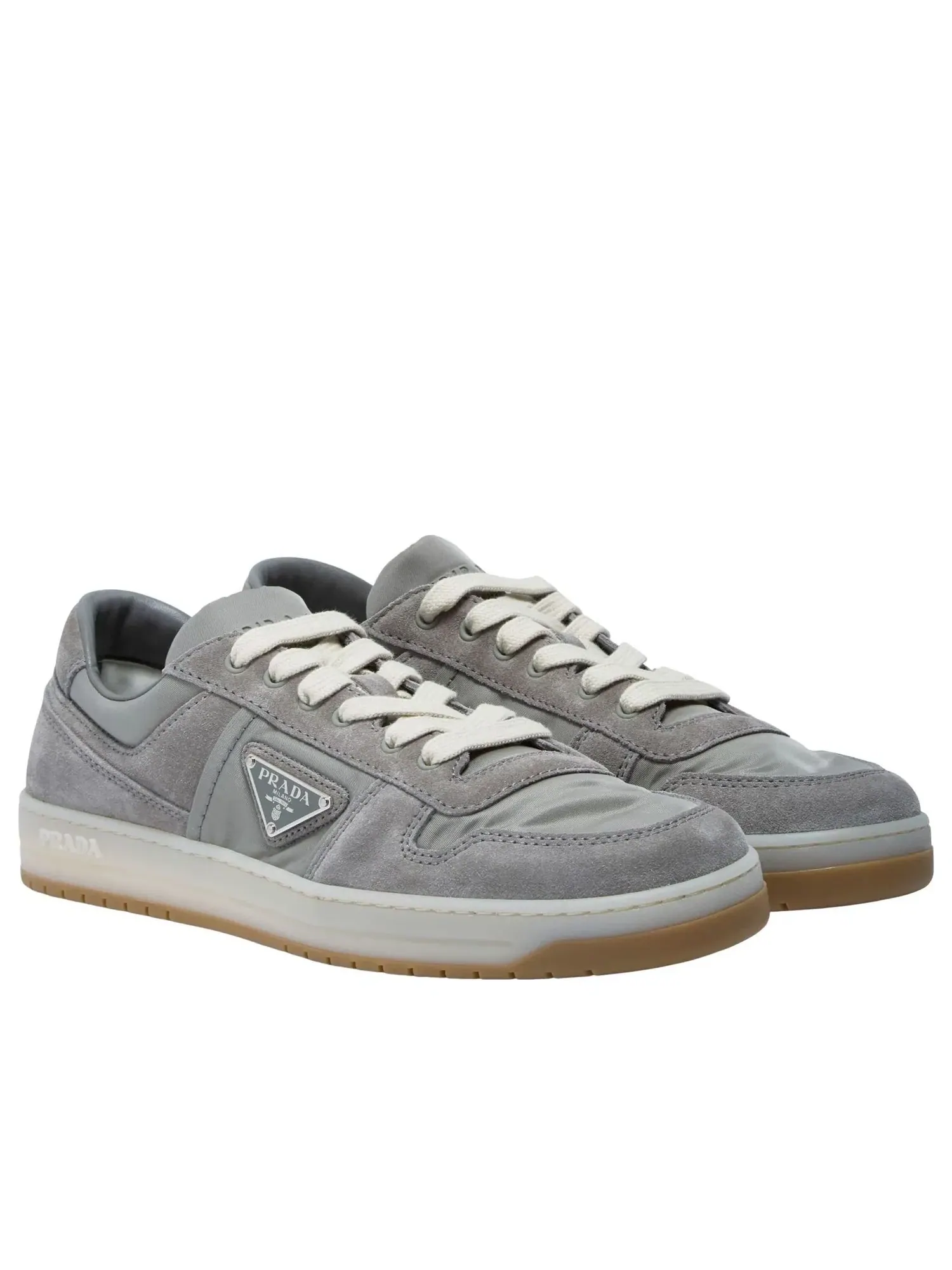 Кроссовки PRADA FW25 Downtown 'Grey' 2EE364-D7R-F0CUP — изображение 2 из 4, серый