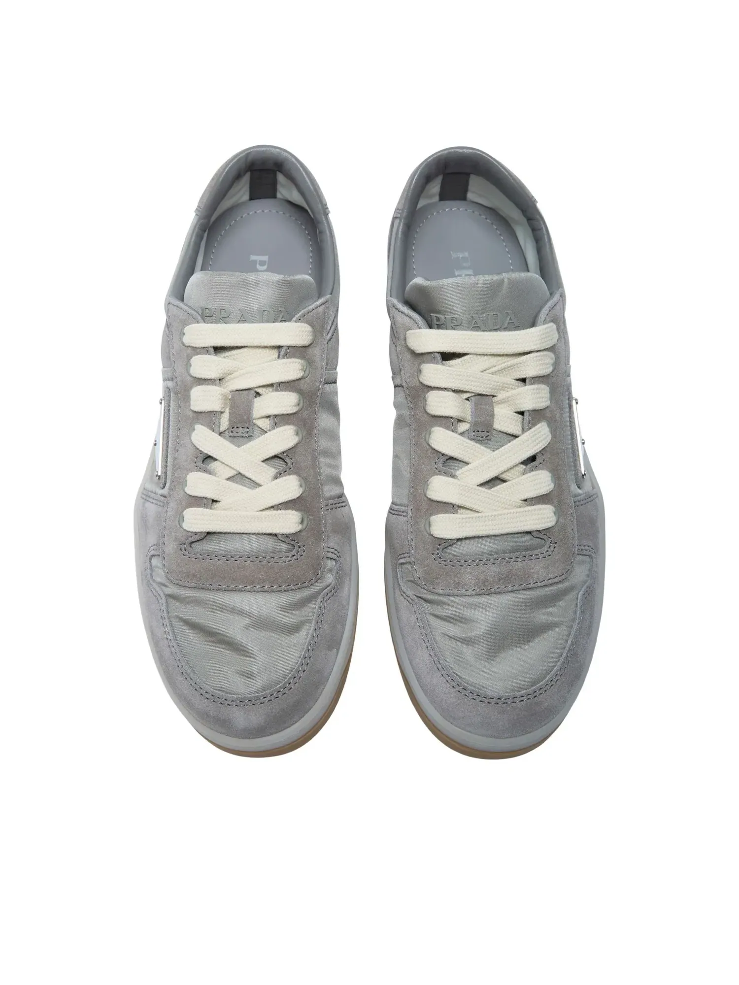 Кроссовки PRADA FW25 Downtown 'Grey' 2EE364-D7R-F0CUP — изображение 3 из 4, серый