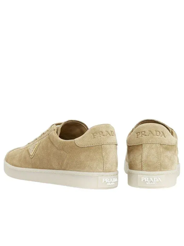 Кроссовки PRADA FW25 Lane Suede 'Sand' 2EE394-E1D-F0379 — изображение 5 из 6, бежевый