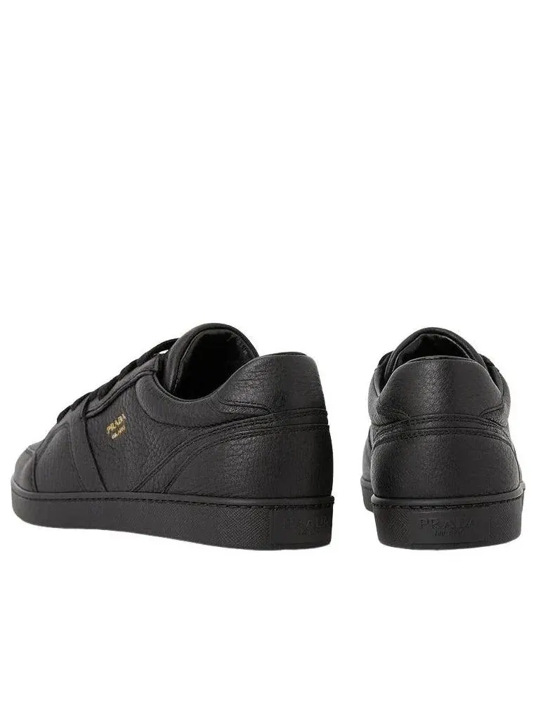 Кожаные кроссовки PRADA FS25 — изображение 5 из 6, черный