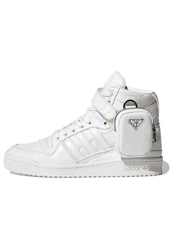 Кроссовки prada x originals унисекс форум high re нейлоновые кроссовки Adidas — изображение 1 из 4, белый