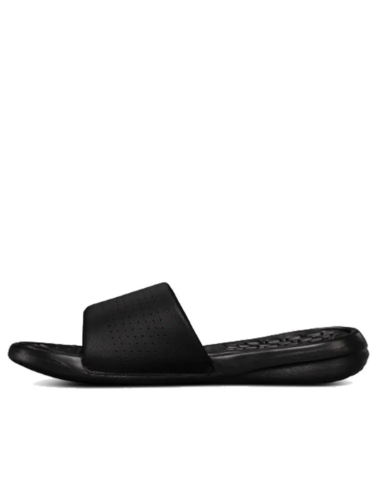 Шлепанцы Under Armour Playmaker Fixed Strap Slippers Black — изображение 1 из 5, черный