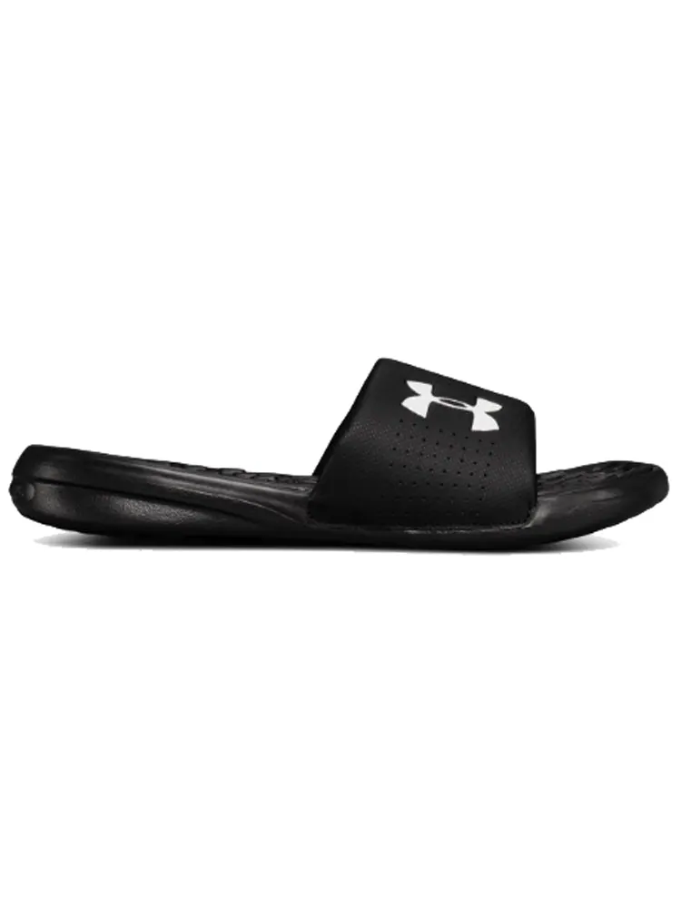 Шлепанцы Under Armour Playmaker Fixed Strap Slippers Black — изображение 2 из 5, черный