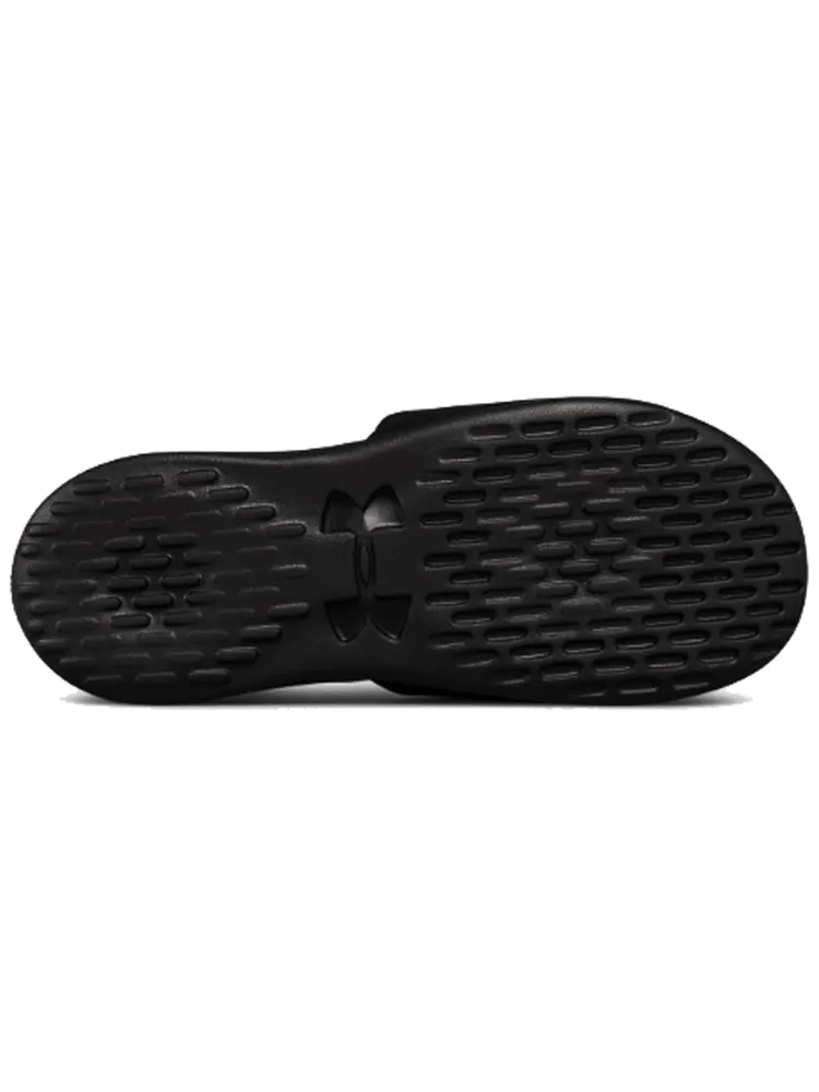 Шлепанцы Under Armour Playmaker Fixed Strap Slippers Black — изображение 5 из 5, черный