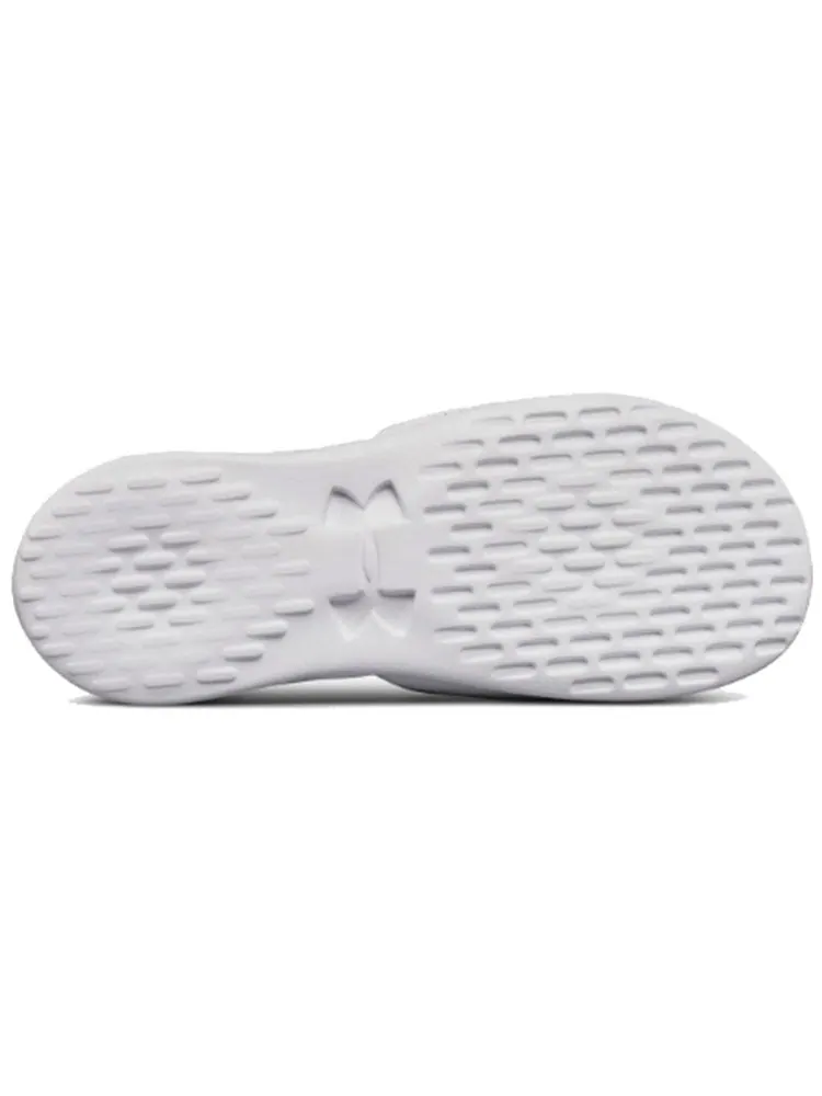 Шлепанцы Under Armour Playmaker Fixed Strap 'White Black' — изображение 5 из 5, черный