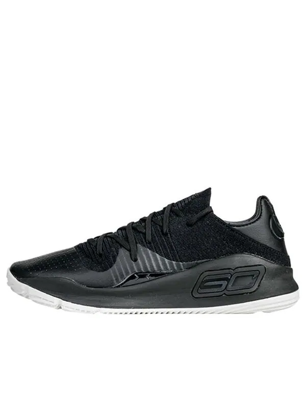 Кроссовки curry 4 low 'black' Under Armour — изображение 1 из 4, черный