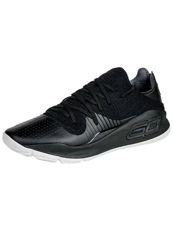 Кроссовки curry 4 low 'black' Under Armour — изображение 3 из 4, черный