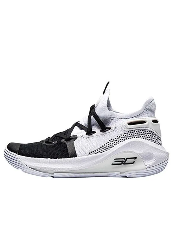 Кроссовки curry 6 'working on excellence' Under Armour — изображение 1 из 4, черный белый