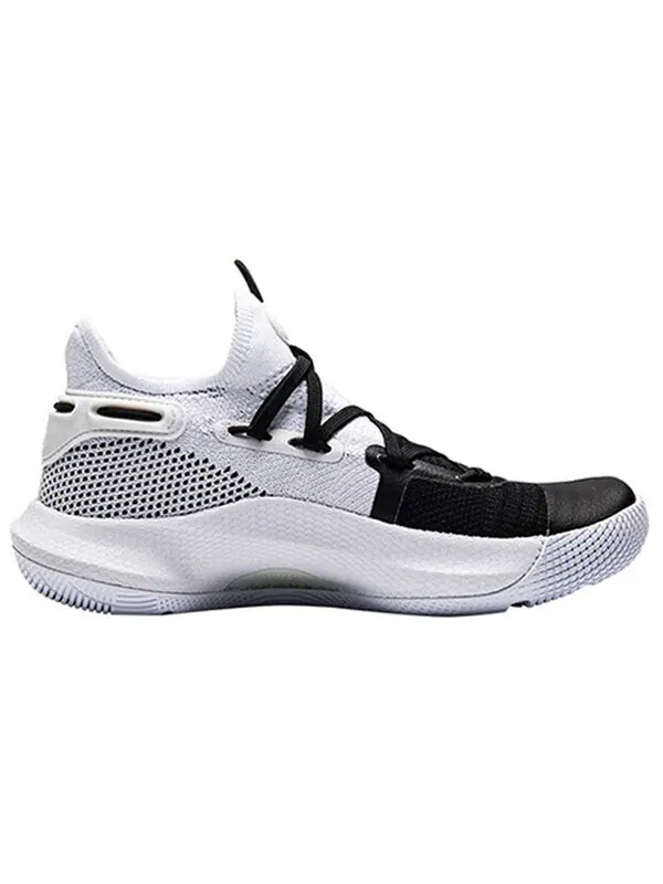 Кроссовки curry 6 'working on excellence' Under Armour — изображение 2 из 4, черный белый