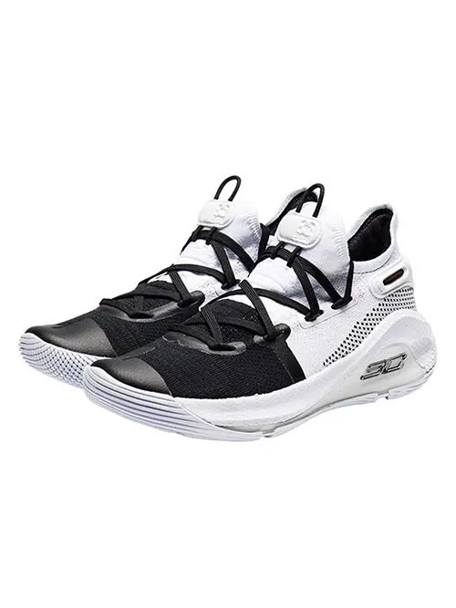 Кроссовки curry 6 'working on excellence' Under Armour — изображение 3 из 4, черный белый