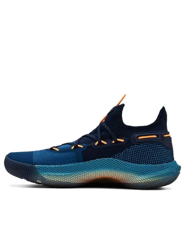 Кроссовки curry 6 'underrated' Under Armour — изображение 1 из 4, синий