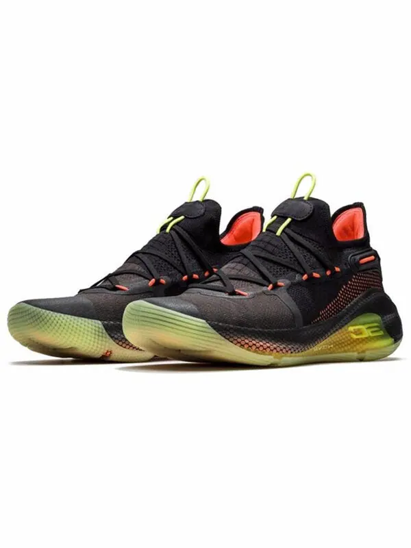 Кроссовки curry 6 'fox theater' Under Armour — изображение 2 из 4, оранжевый