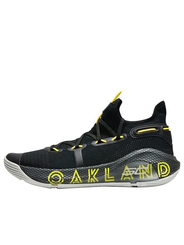 Кроссовки curry 6 'thank you' Under Armour — изображение 1 из 4, черный