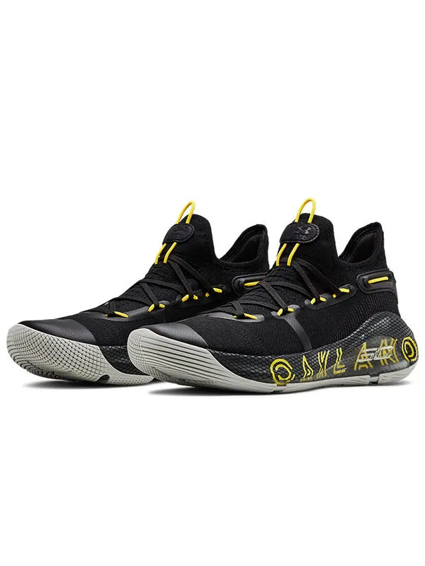 Кроссовки curry 6 'thank you' Under Armour — изображение 3 из 4, черный