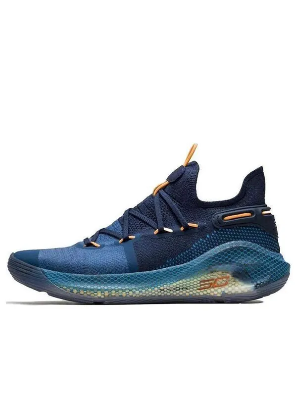 Кроссовки curry 6 'underrated' Under Armour — изображение 1 из 4, синий