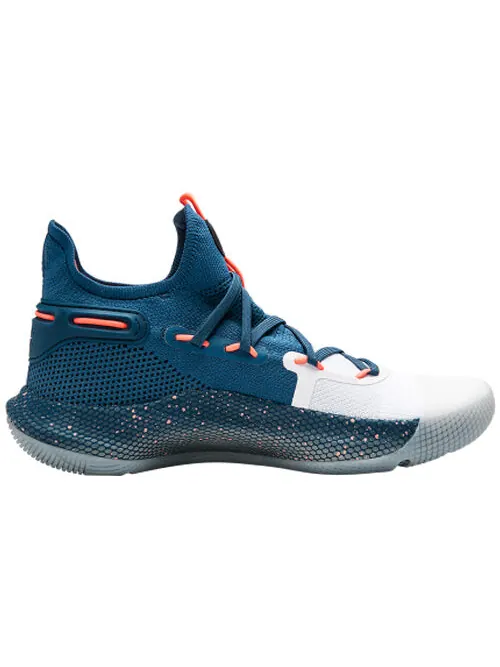 Кроссовки curry 6 'splash party' Under Armour — изображение 2 из 4, синий