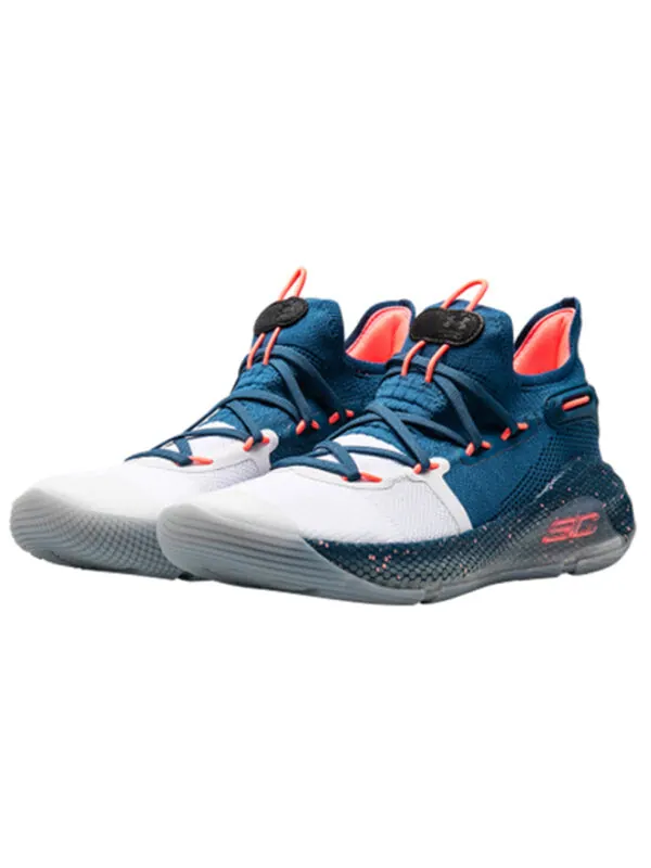 Кроссовки curry 6 'splash party' Under Armour — изображение 3 из 4, синий