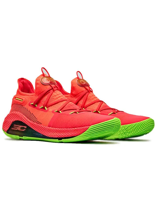 Кроссовки curry 6 'roaracle' Under Armour — изображение 3 из 4, красный