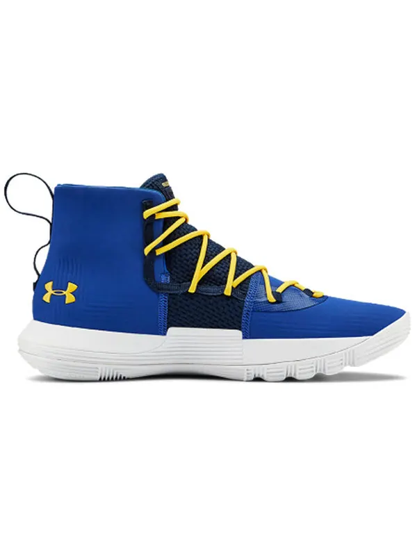 Кроссовки curry 3zer0 2 'royal blue' Under Armour — изображение 2 из 4, синий