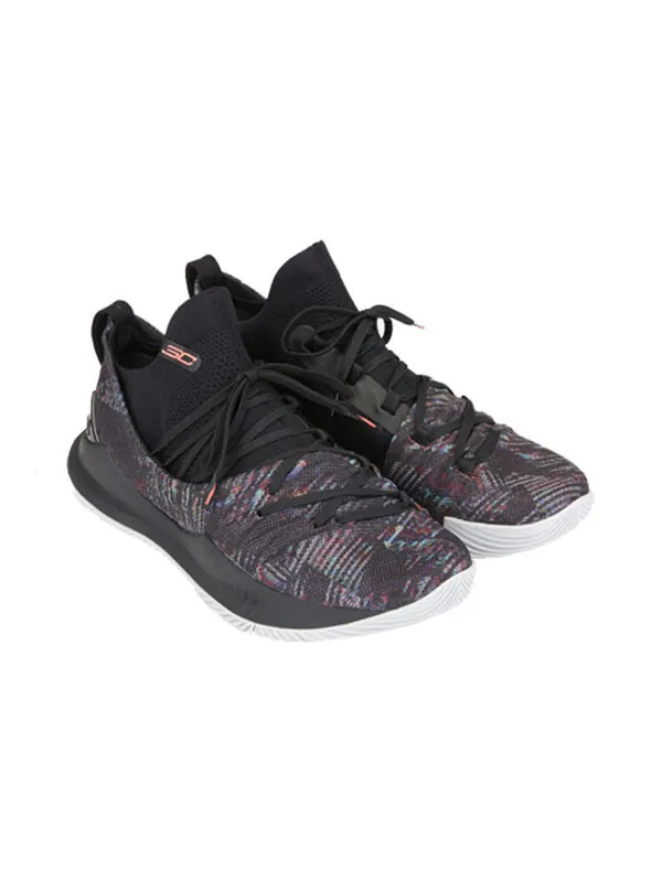 Кроссовки curry 5 'tokyo nights' Under Armour — изображение 3 из 4, черный