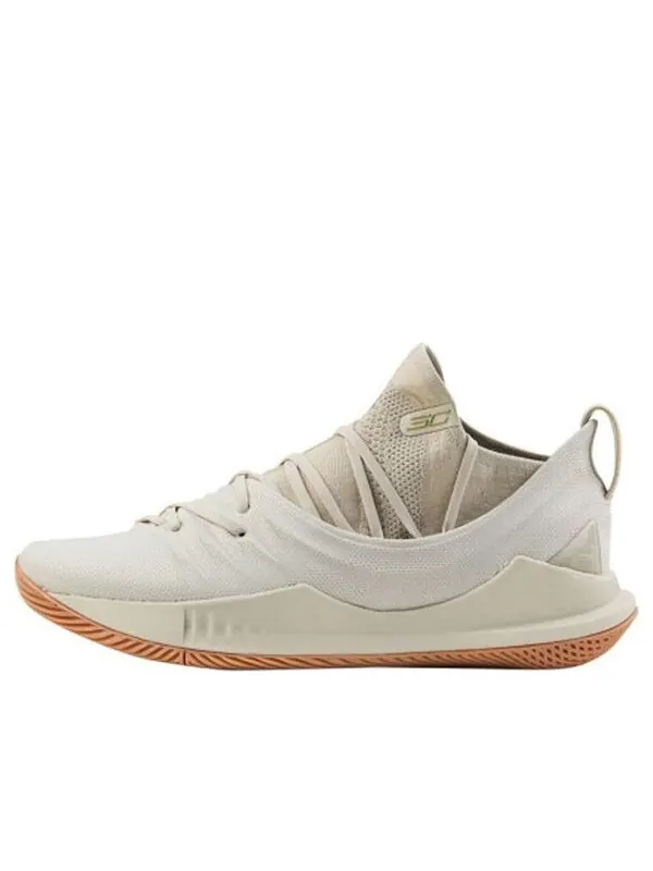 Кроссовки curry 5 'ivory gum' Under Armour — изображение 1 из 4, серый