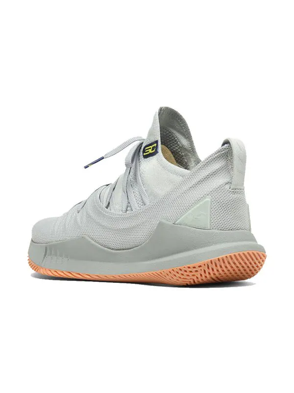 Кроссовки curry 5 'elemental tokyo grey' Under Armour — изображение 2 из 4, серый
