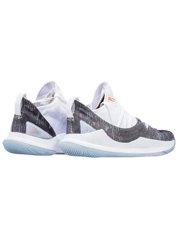 Кроссовки curry 5 'welcome home' Under Armour — изображение 4 из 4, белый