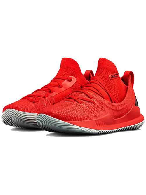 Кроссовки curry 5 'fired up' Under Armour — изображение 2 из 3, красный
