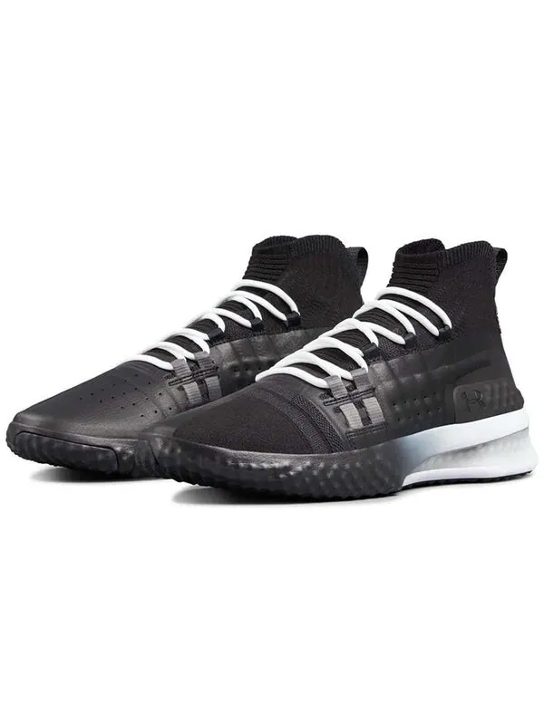 Кроссовки the rock delta 'black white' Under Armour — изображение 3 из 4, белый/черный