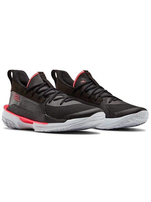 Кроссовки curry 7 'beta red' Under Armour — изображение 3 из 4, черный