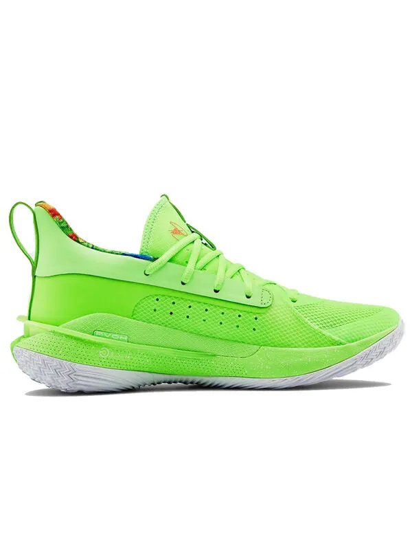 Кроссовки sour patch kids x curry 7 'lime' Under Armour — изображение 2 из 4, зеленый
