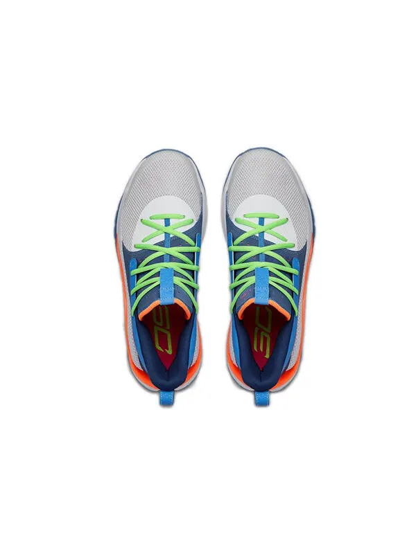 Кроссовки curry 7 'super soaker' Under Armour — изображение 4 из 4, синий