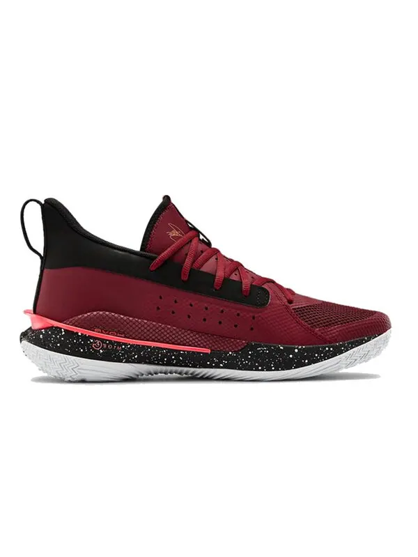 Кроссовки curry 7 'underrated tour' Under Armour — изображение 2 из 4, красный