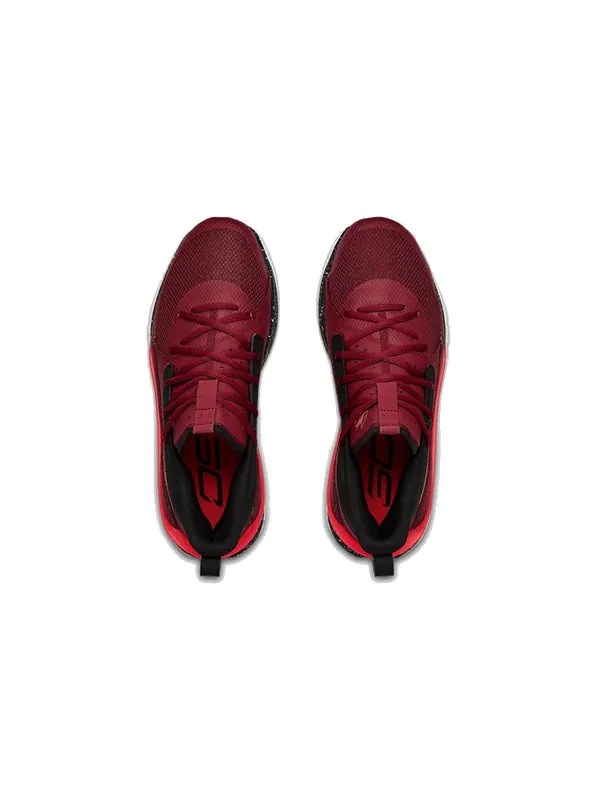 Кроссовки curry 7 'underrated tour' Under Armour — изображение 3 из 4, красный