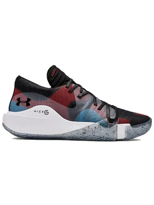 Кроссовки anatomix spawn low 'joel embiid' Under Armour — изображение 2 из 4, черный/красный