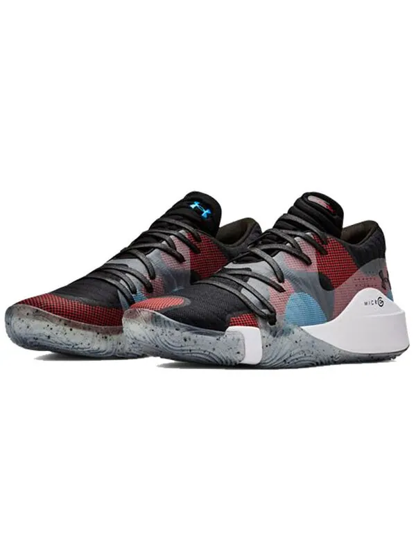 Кроссовки anatomix spawn low 'joel embiid' Under Armour — изображение 3 из 4, черный/красный