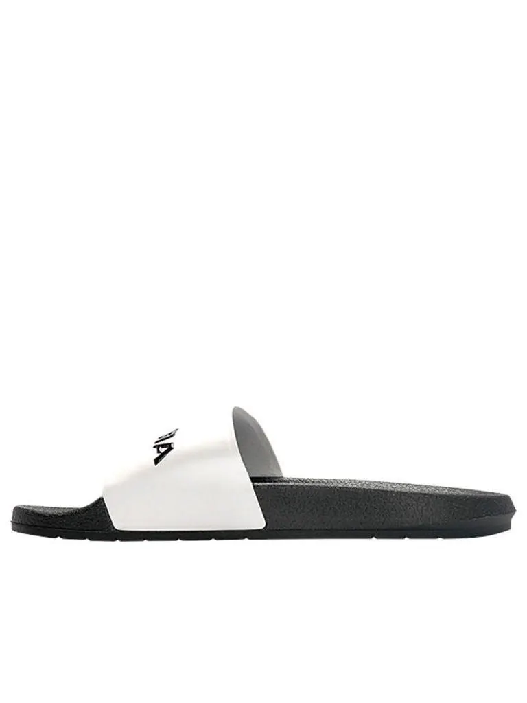 Шлепанцы Under Armour Core Remix Slides 'White Black' — изображение 1 из 5, черный
