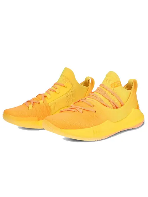 Кроссовки curry 5 'asia tour - china' Under Armour — изображение 3 из 4, желтый