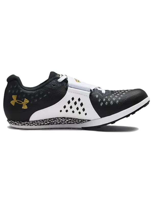 Кроссовки hovr skyline tj track spikes 'jet grey white' Under Armour — изображение 2 из 4, серый