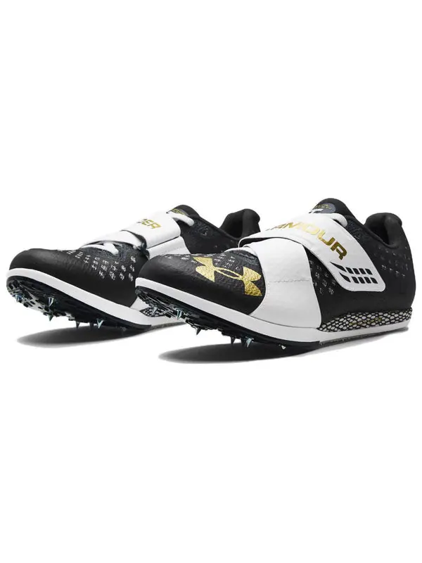 Кроссовки hovr skyline tj track spikes 'jet grey white' Under Armour — изображение 3 из 4, серый