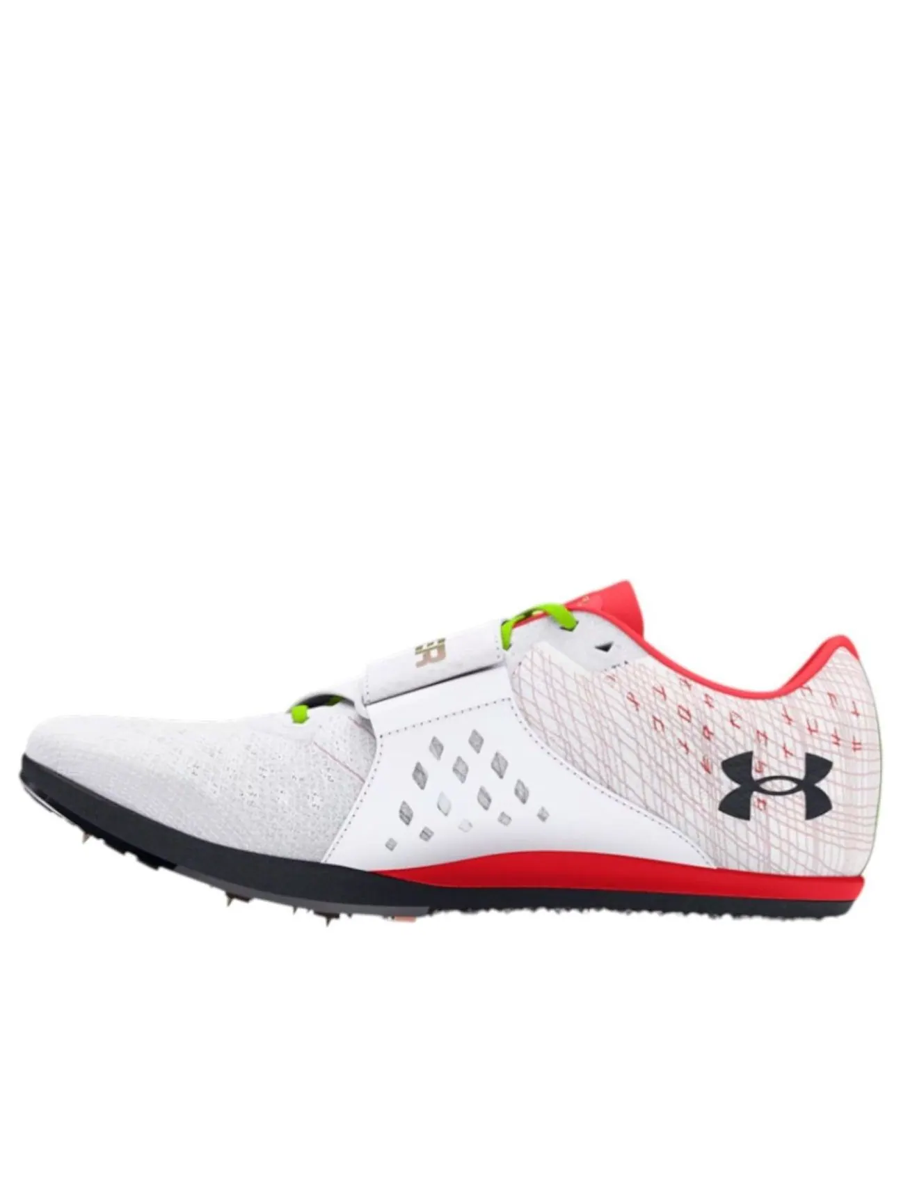 Кроссовки Under Armour HOVR Skyline Triple Jump 'White Racer Red' — изображение 1 из 5, белый/красный/черный