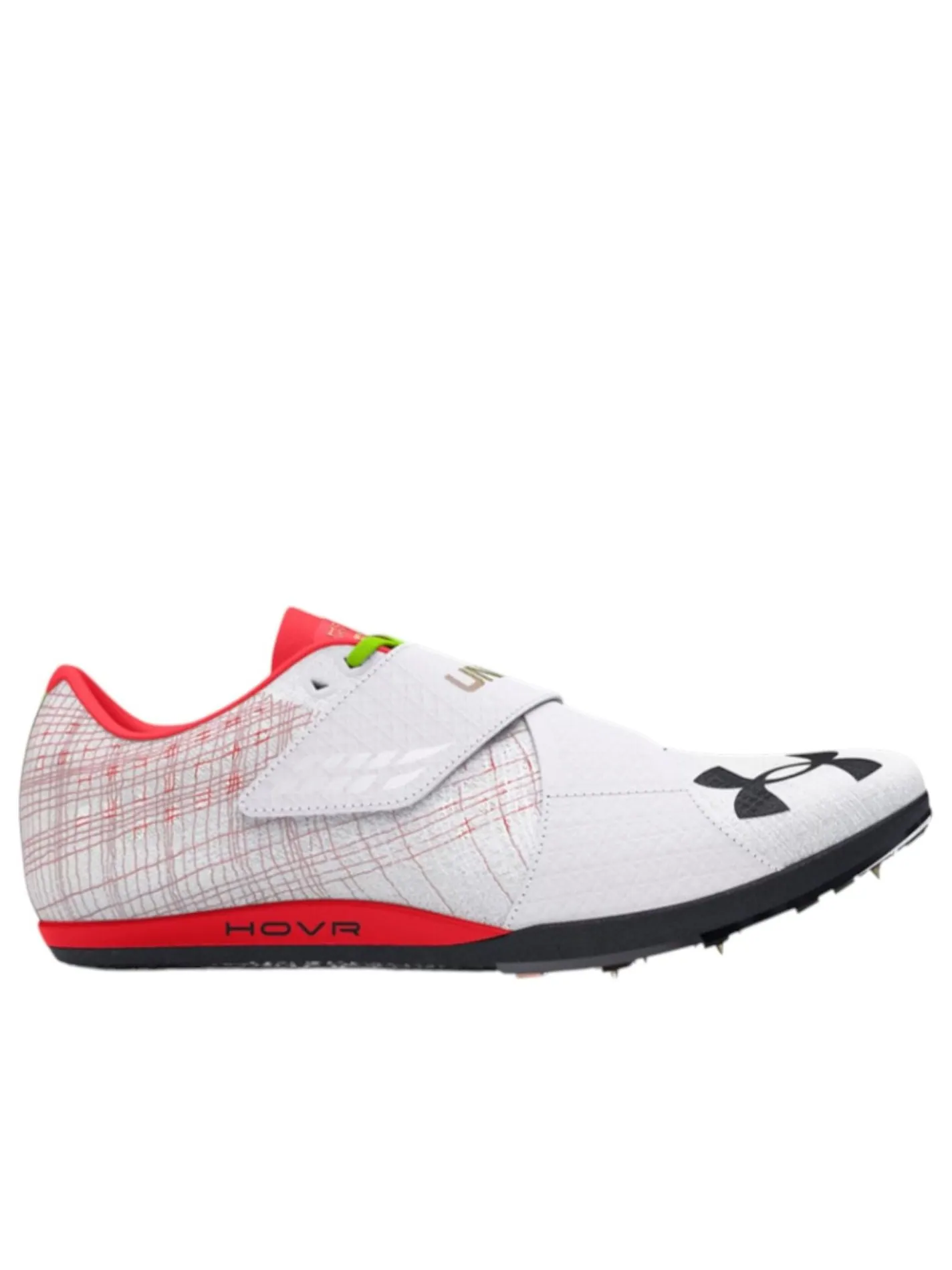 Кроссовки Under Armour HOVR Skyline Triple Jump 'White Racer Red' — изображение 5 из 5, белый/красный/черный