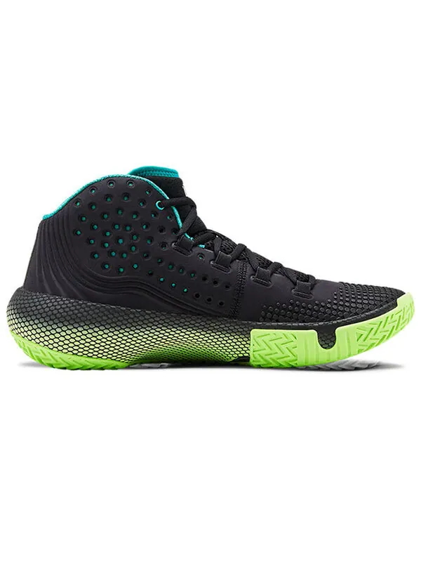 Кроссовки hovr havoc 2 'black lime' Under Armour — изображение 2 из 4, черный