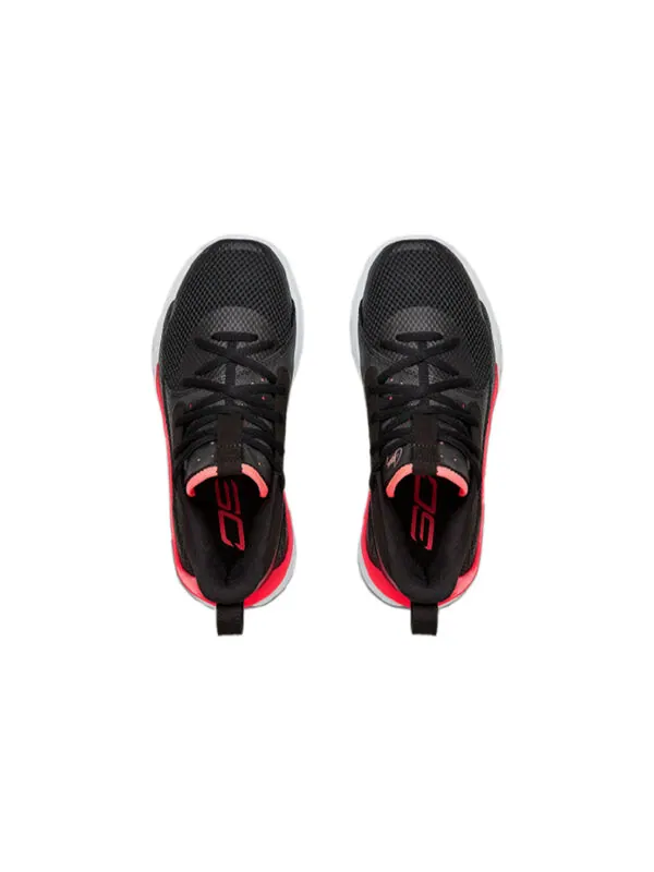Кроссовки curry 7 big 'beta red' Under Armour — изображение 3 из 4, черный
