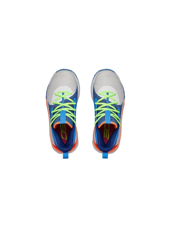 Кроссовки curry 7 big 'super soaker' Under Armour — изображение 4 из 4, синий
