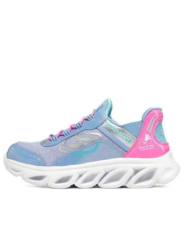 Кроссовки flex glide 'blue' Skechers — изображение 1 из 4, синий/розовый