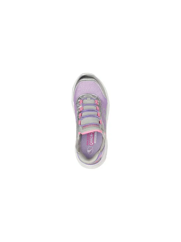 Кроссовки flex glide 'silver pink purple' Skechers — изображение 4 из 4