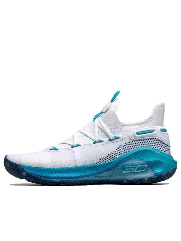 Кроссовки curry 6 'christmas in the town' Under Armour — изображение 1 из 4, белый