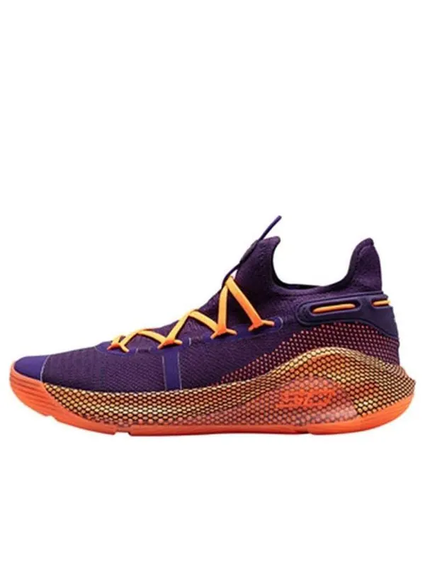 Кроссовки curry 6 'deep orchid' Under Armour — изображение 1 из 4, фиолетовый